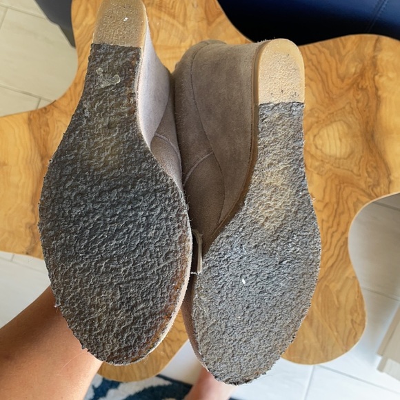 Steve Madden Tangoo suede wedge booties - Picture 2 of 7